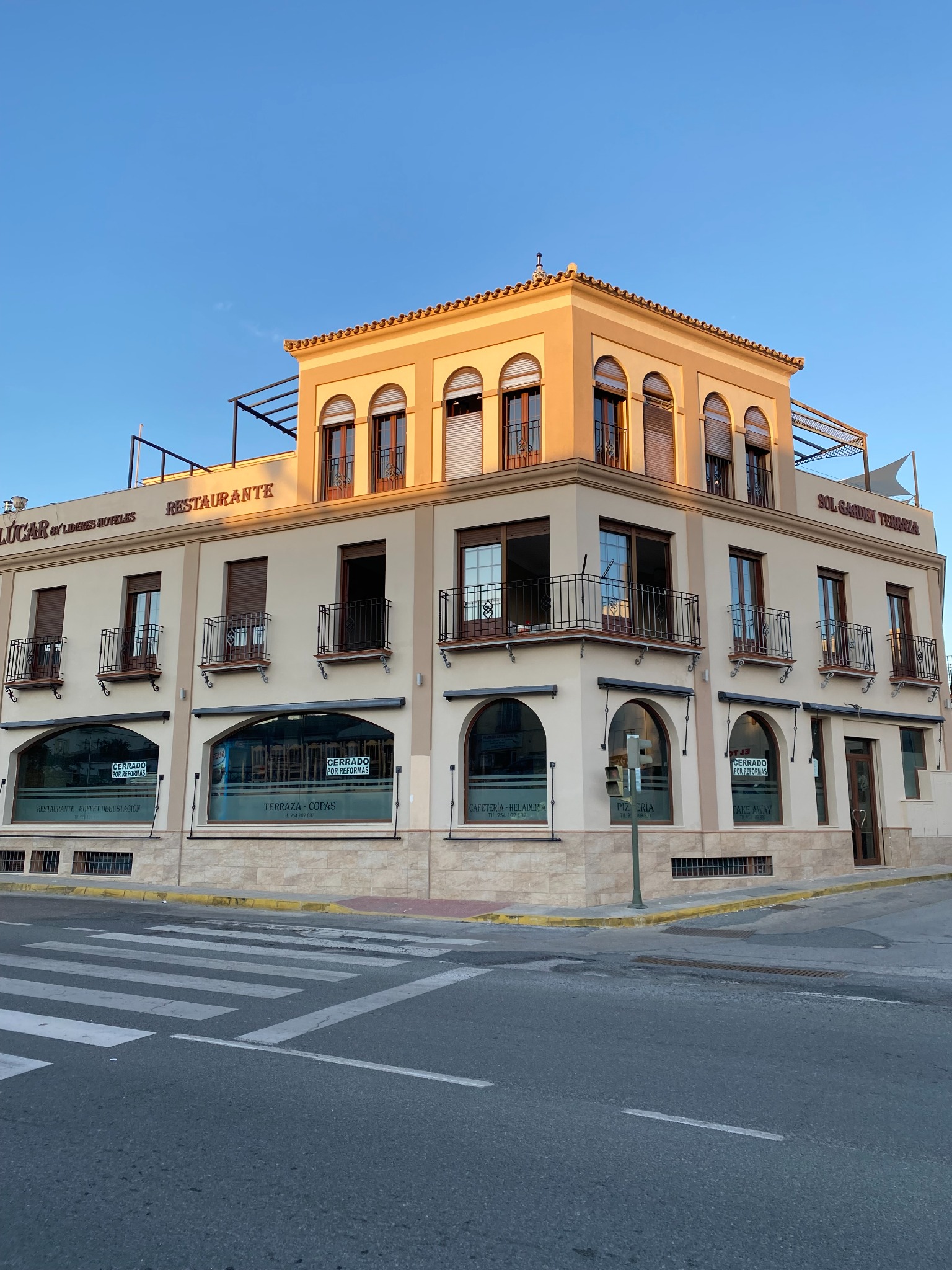 Exterior de Hotel Sol Sanlúcar en Sanlúcar la Mayor